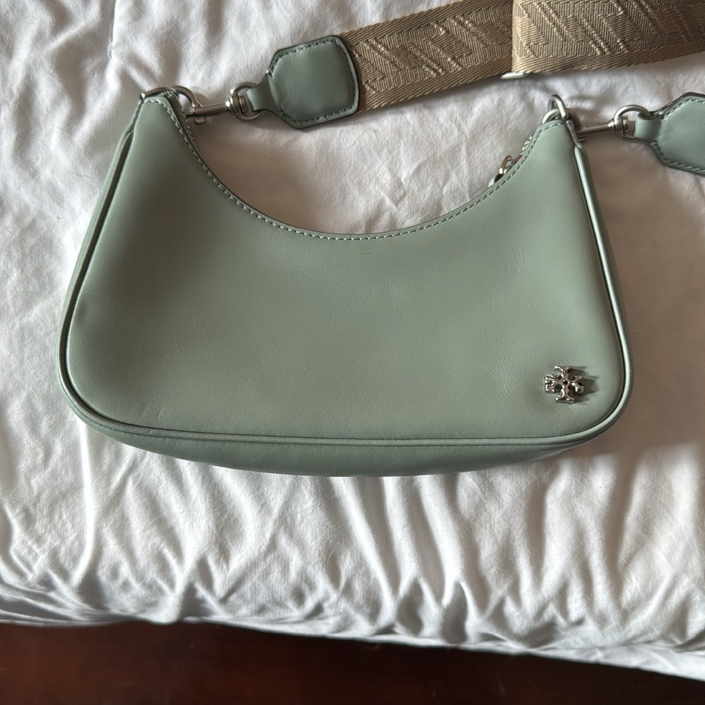 Tory Burch 151 Mercer Small Crescent Bag - Picture 3 of 5
